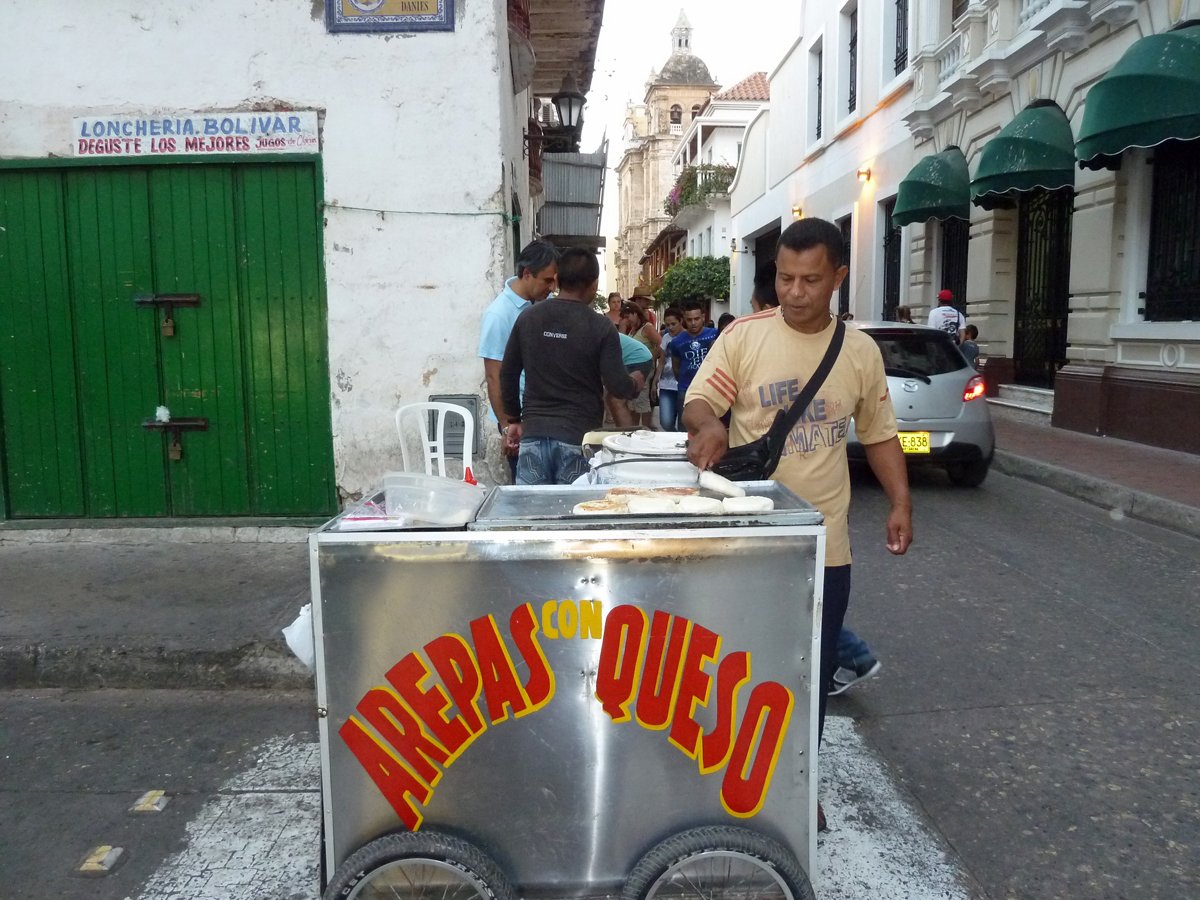 Bánh Arepas con Queso